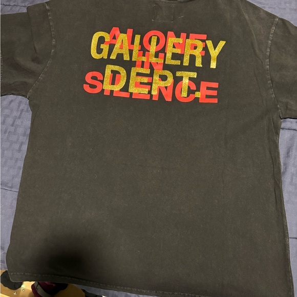 Gallery Dept Marble “Alone in Silence” Oversized Tee - Picture 2 of 3